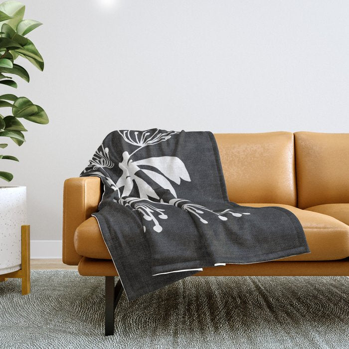 Twin Breath ii Throw Blanket Gallery Image 1