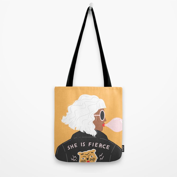 She Is Fierce Tote Bag Gallery Image 2