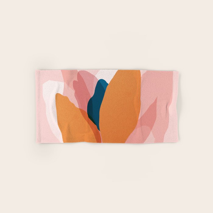 Abstraction_Floral_Blossom Bath Towel Gallery Image 1