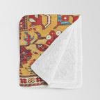 Milas Southwest Anatolian Niche Rug Print Throw Blanket Gallery Image 3