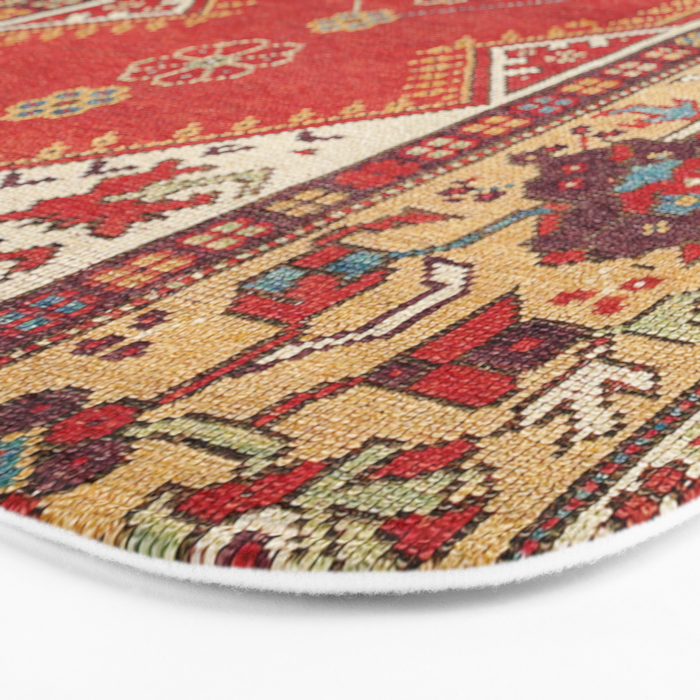Milas Southwest Anatolian Niche Rug Print Bath Mat Gallery Image 3