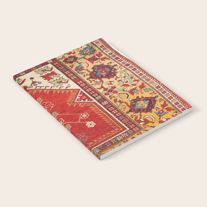 Milas Southwest Anatolian Niche Rug Print Notebook Gallery Image 1