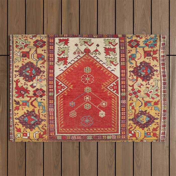 Milas Southwest Anatolian Niche Rug Print Outdoor Rug Gallery Image 1