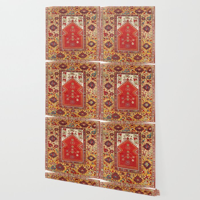 Milas Southwest Anatolian Niche Rug Print Wallpaper Gallery Image 2