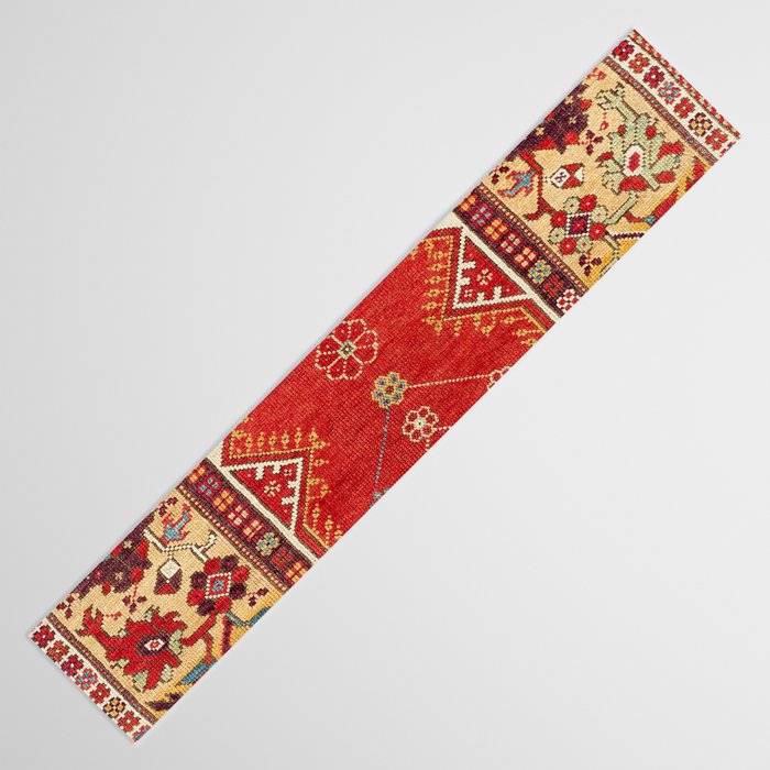 Milas Southwest Anatolian Niche Rug Print Table Runner Gallery Image 3