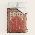 Milas Southwest Anatolian Niche Rug Print Duvet Cover Gallery Image 6