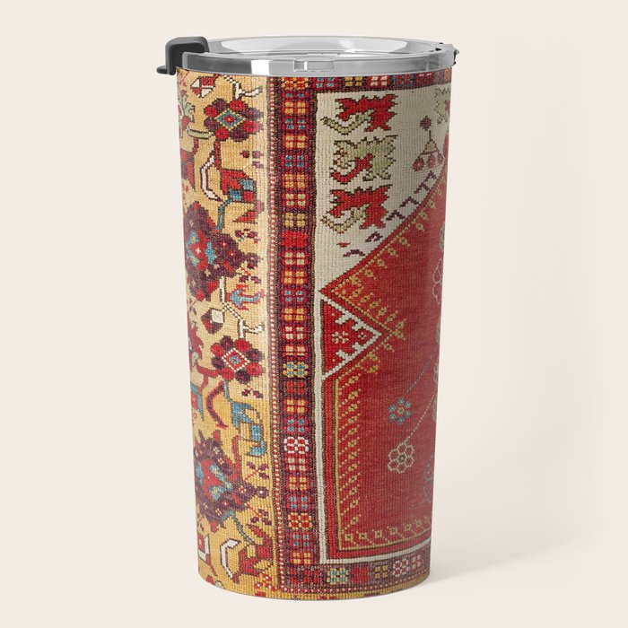 Milas Southwest Anatolian Niche Rug Print Travel Mug Gallery Image 3