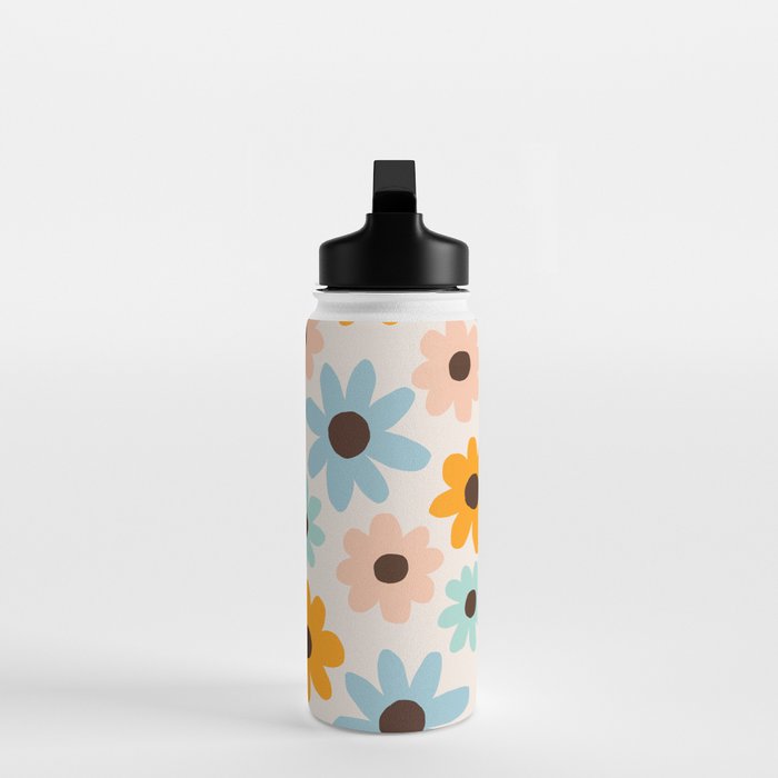 Retro Bloom 2 Water Bottle Gallery Image 3