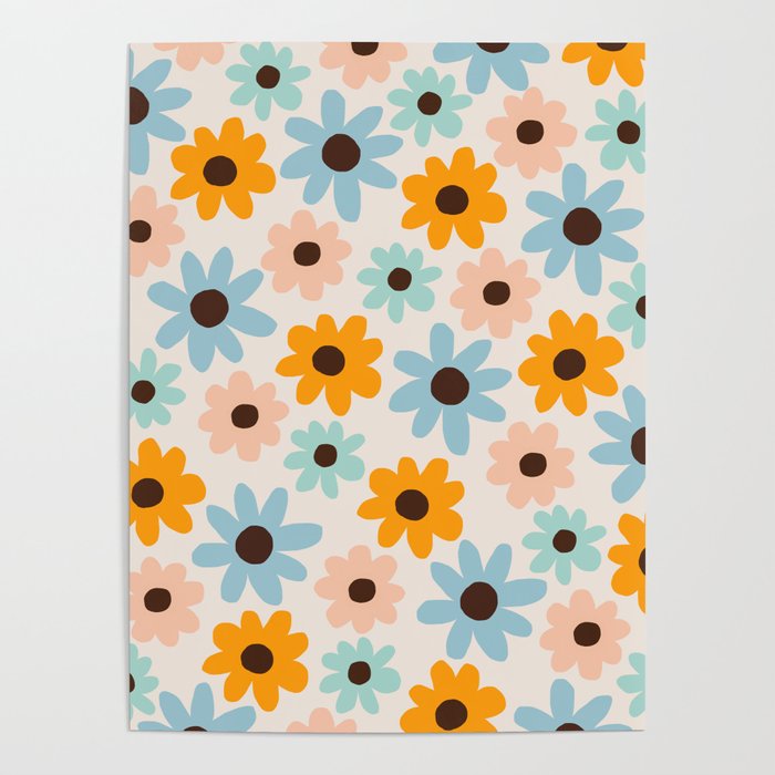 Retro Bloom 2 Poster Gallery Image 4