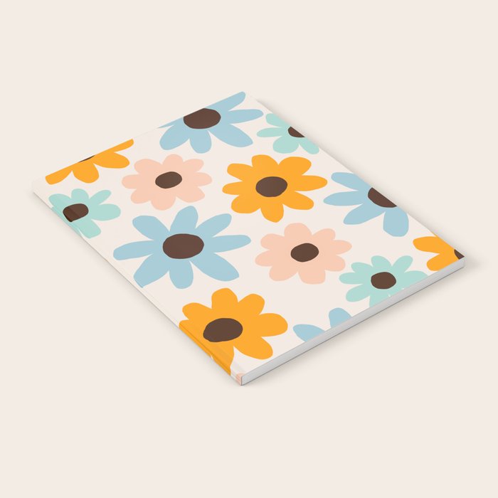 Retro Bloom 2 Notebook Gallery Image 2