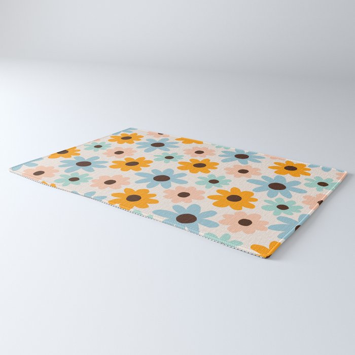 Retro Bloom 2 Rug Gallery Image 3