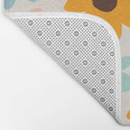 Retro Bloom 2 Bath Mat Gallery Image 2
