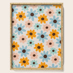 Retro Bloom 2 Serving Tray Gallery Image 1