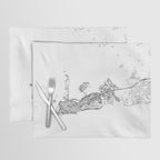 Key West White Map Placemat Gallery Image 1
