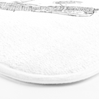 Key West White Map Bath Mat Gallery Image 3