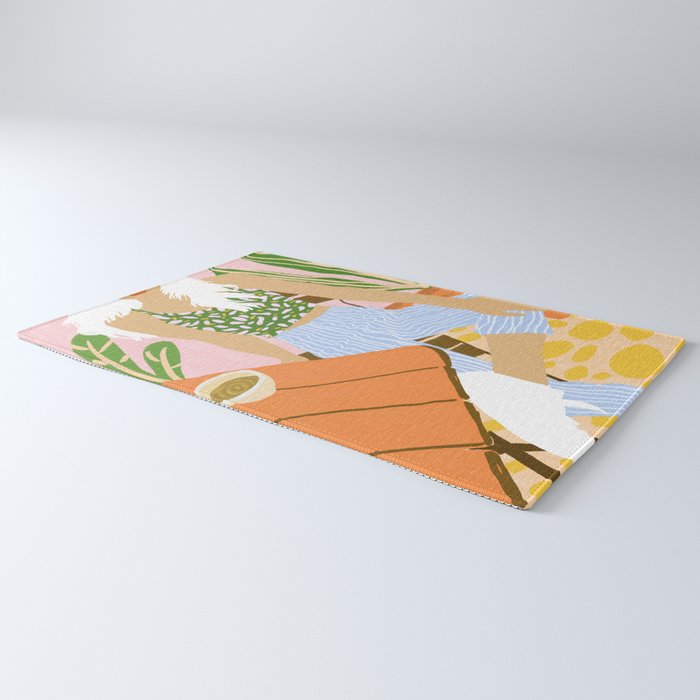 Kawa Tea #illustration #fashion Rug Gallery Image 3