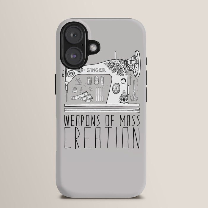 Weapons Of Mass Creation - Sewing iPhone Case Gallery Image 13