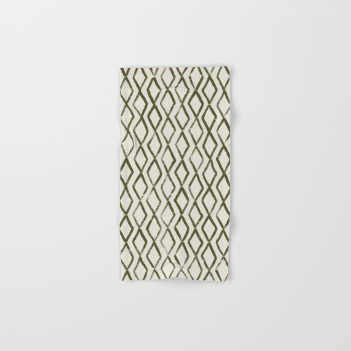 Simple Hand Drawn Pattern #6 Bath Towel Gallery Image 1