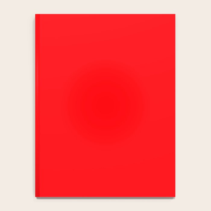 Bright Fluorescent Neon Red Fireball Notebook Gallery Image 4