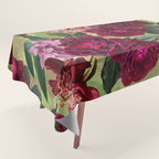 Vintage & Shabby Chic - Botanical Roses Summer Garden   Tablecloth Gallery Image 1