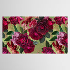 Vintage & Shabby Chic - Botanical Roses Summer Garden   Tablecloth Gallery Image 2
