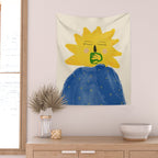 Morning Coffee Wall Tapestry Gallery Image 2