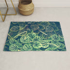 Green Leaves Rug Gallery Image 1