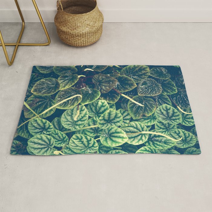 Green Leaves Rug Gallery Image 1