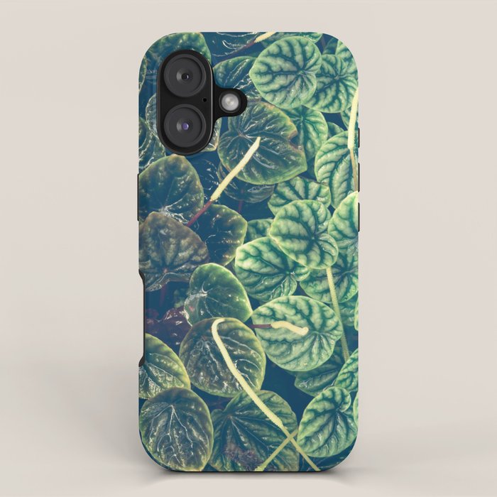 Green Leaves iPhone Case Gallery Image 1