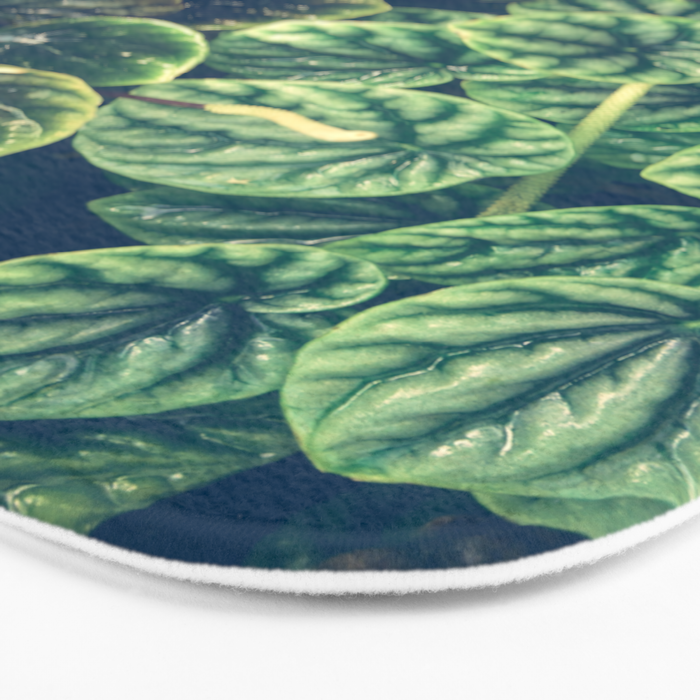 Green Leaves Bath Mat Gallery Image 3