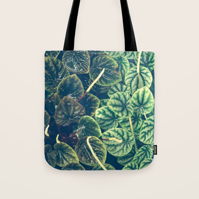 Green Leaves Tote Bag Gallery Image 1