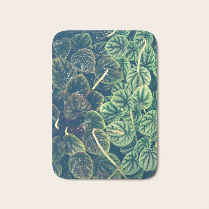 Green Leaves Bath Mat Gallery Image 1