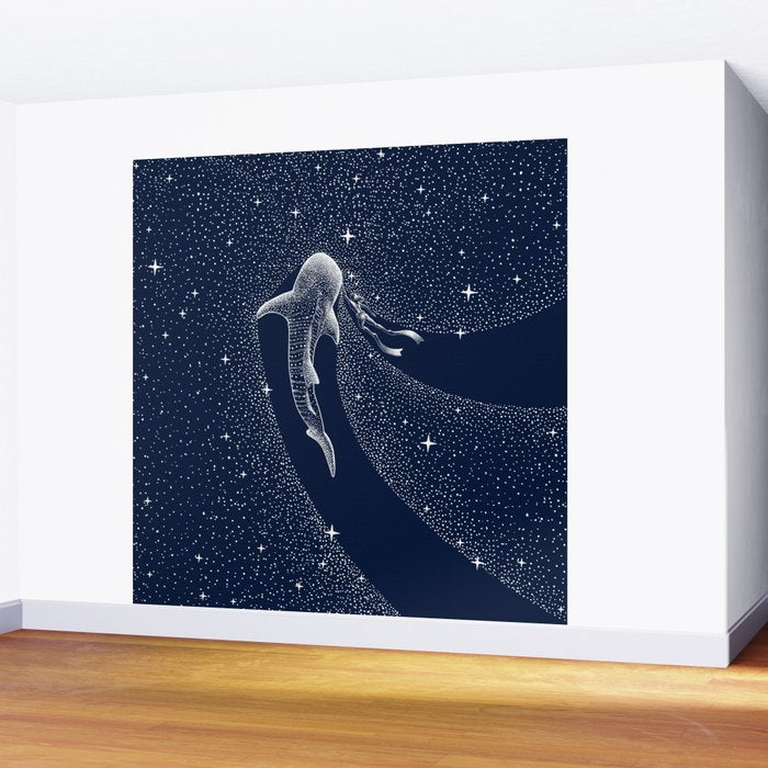 Star Eater And Diver Wall Mural Gallery Image 2