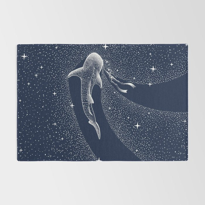 Star Eater And Diver Rug Gallery Image 2