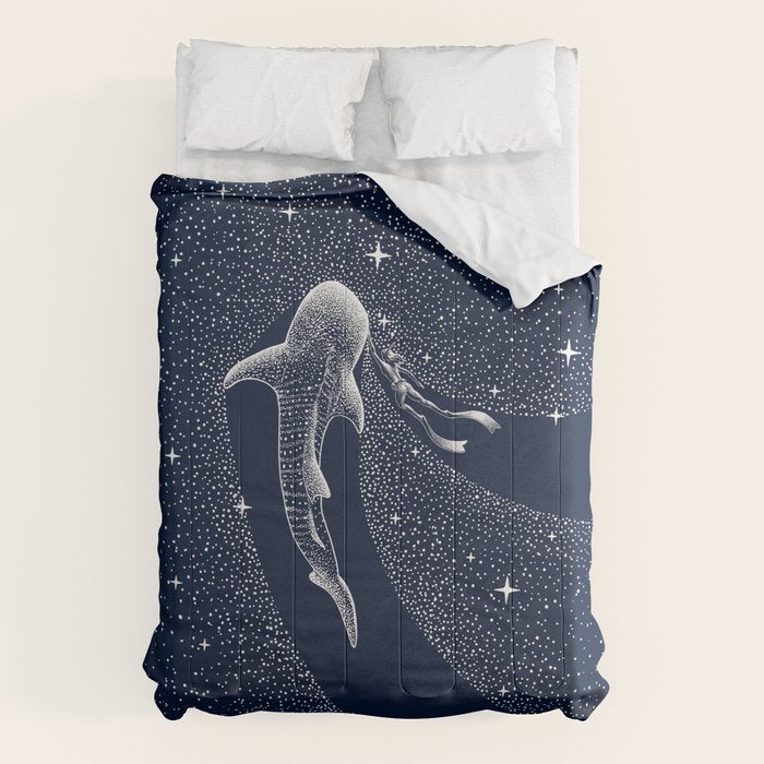 Star Eater And Diver Comforter Gallery Image 1