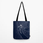Star Eater And Diver Tote Bag Gallery Image 2
