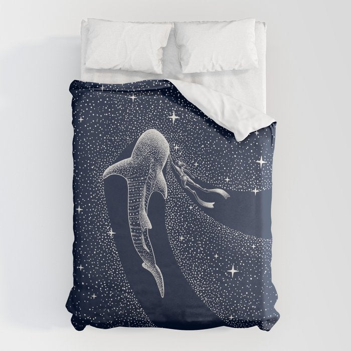 Star Eater And Diver Duvet Cover Gallery Image 1