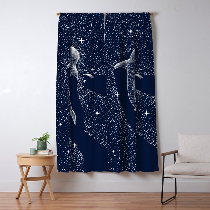 Star Eater And Diver Window Curtain Gallery Image 5