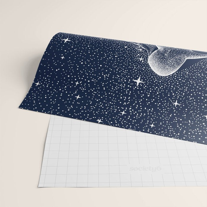 Star Eater And Diver Wrapping Paper Gallery Image 2