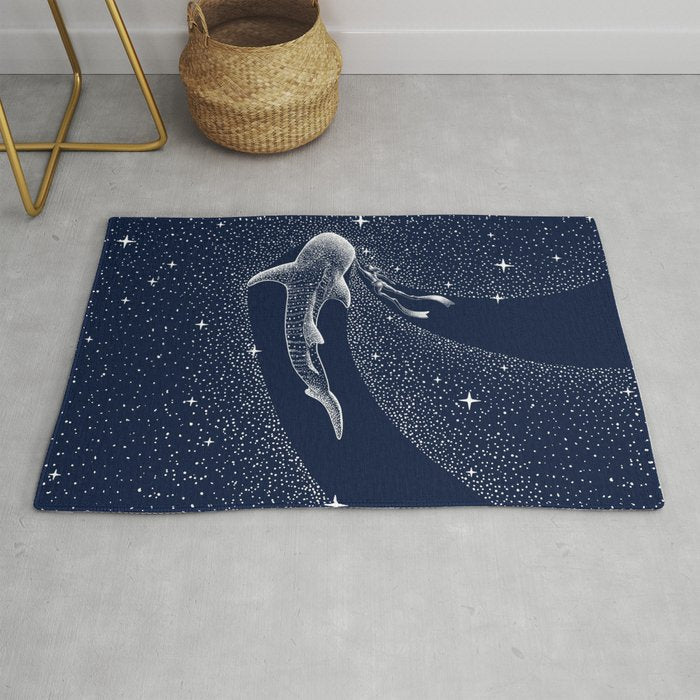 Star Eater And Diver Rug Gallery Image 1