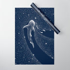 Star Eater And Diver Wrapping Paper Gallery Image 1