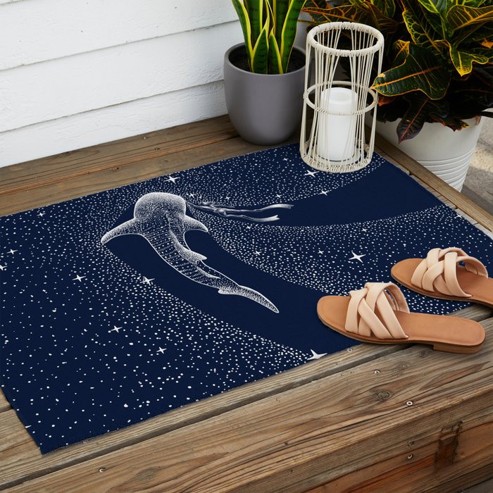 Star Eater And Diver Outdoor Rug Gallery Image 2