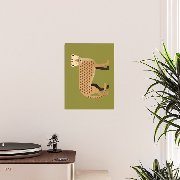 Whimsy Leopard Poster Gallery Image 2