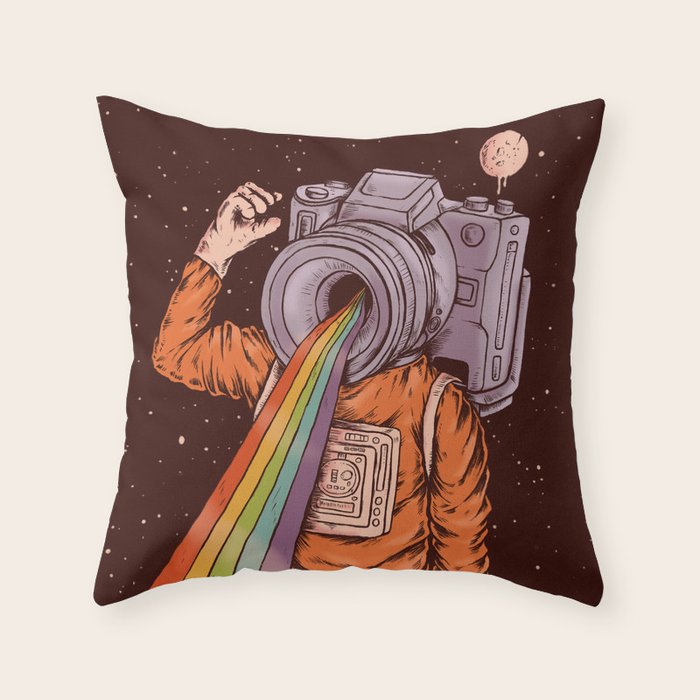 Capturing Dreams Throw Pillow Gallery Image 1
