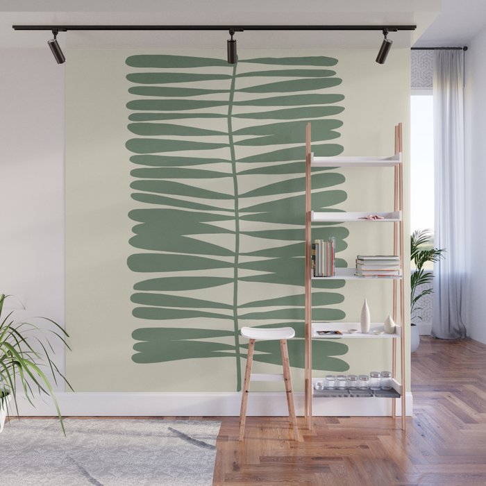 Branch Outline 2 Wall Mural Gallery Image 1