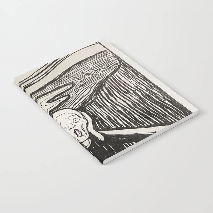 Edvard Munch The Scream Woodblock  Notebook Gallery Image 2