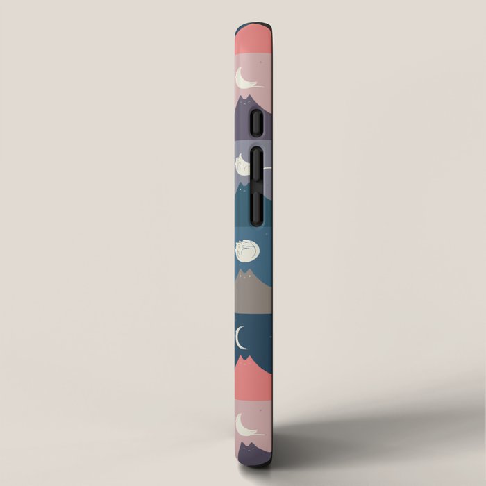 Moon Cat 2x2 iPhone Case Gallery Image 2