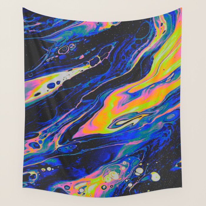 SLOW ICE + OLD MOON Wall Tapestry Gallery Image 4