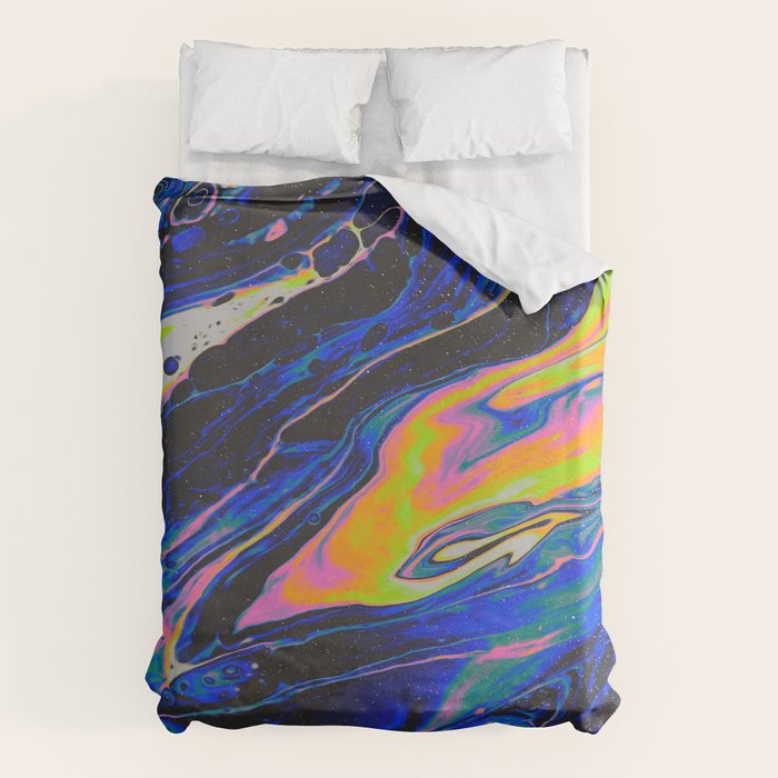 SLOW ICE + OLD MOON Duvet Cover Gallery Image 1