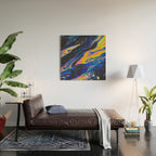 SLOW ICE + OLD MOON Wood Wall Art Gallery Image 2